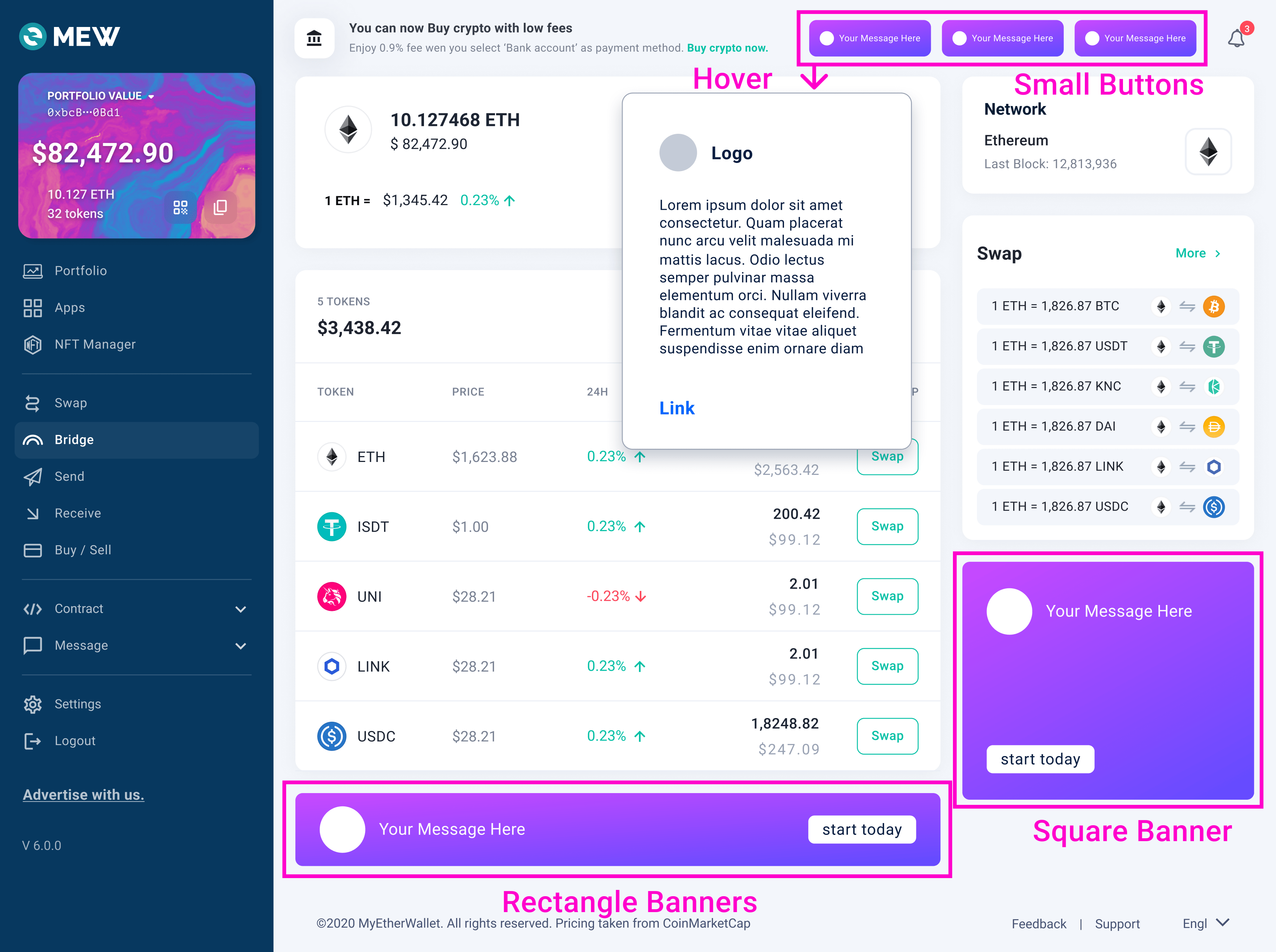 Advertise On MyEtherWallet | Grow Your Crypto Audience
